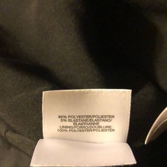 Kasper sleeveless v-neck leopard print sheath dress; charcoal and black, lined - Picture 8 of 9